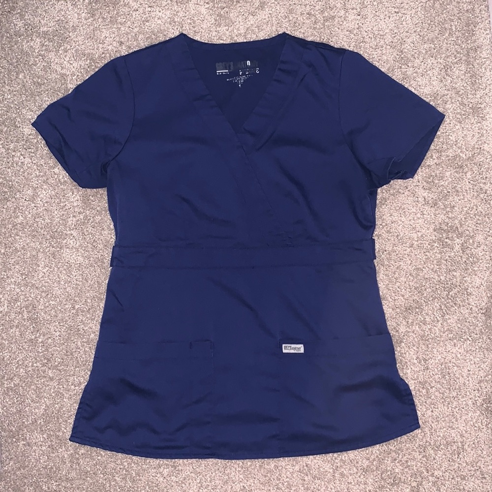 Mock wrap stub top